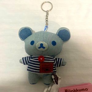 Rilakkuma Denim Keychain